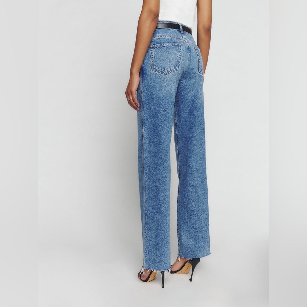 Reformation Val 90s Mid Rise Straight Jeans - Picture 2 of 3